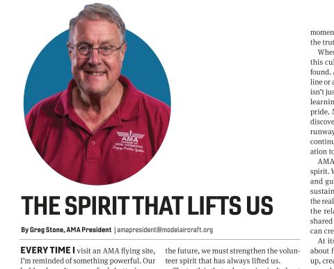 Portrait headshot of Greg Stone wearing a red polo with AMA logo inside a circular crop