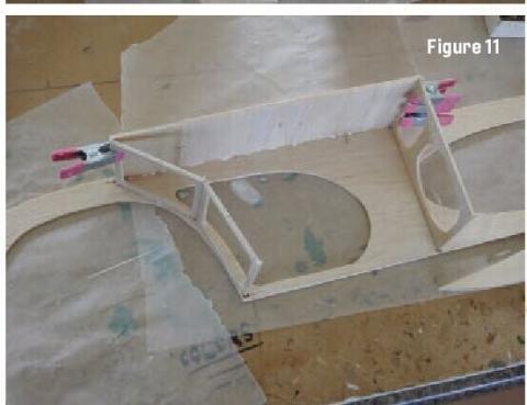Partially built Sky Skanner stabilizer and fuselage assembly