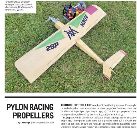 Scratch-built Quik-V8 Q-500 pylon racing airplane on grass